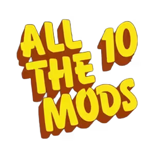 All The Mods 10 modpack key art