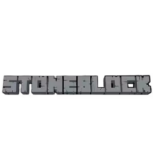 StoneBlock modpack key art