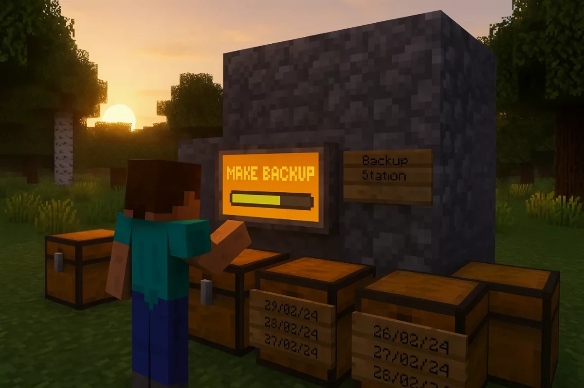 Cómo hacer una copia de seguridad de tu servidor Minecraft