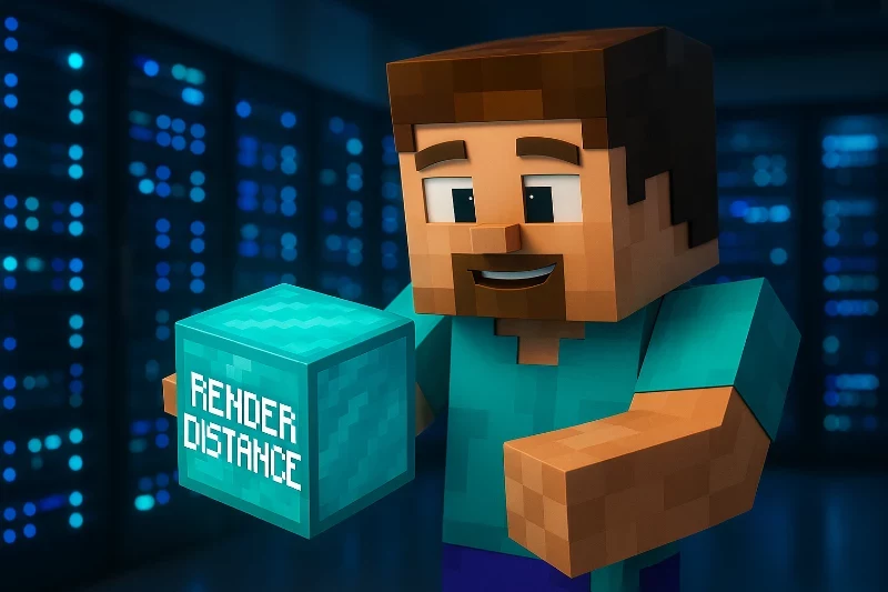 Minecraft Sichtweite einstellen gegen Lags