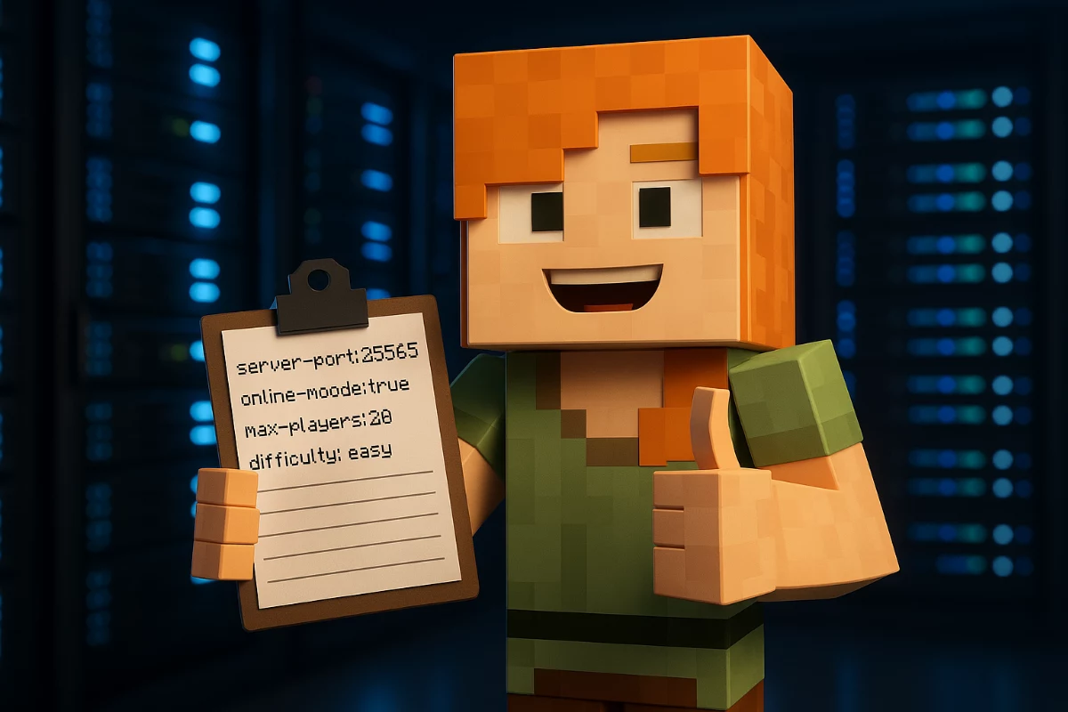 So änderst du deine Minecraft Server-Version
