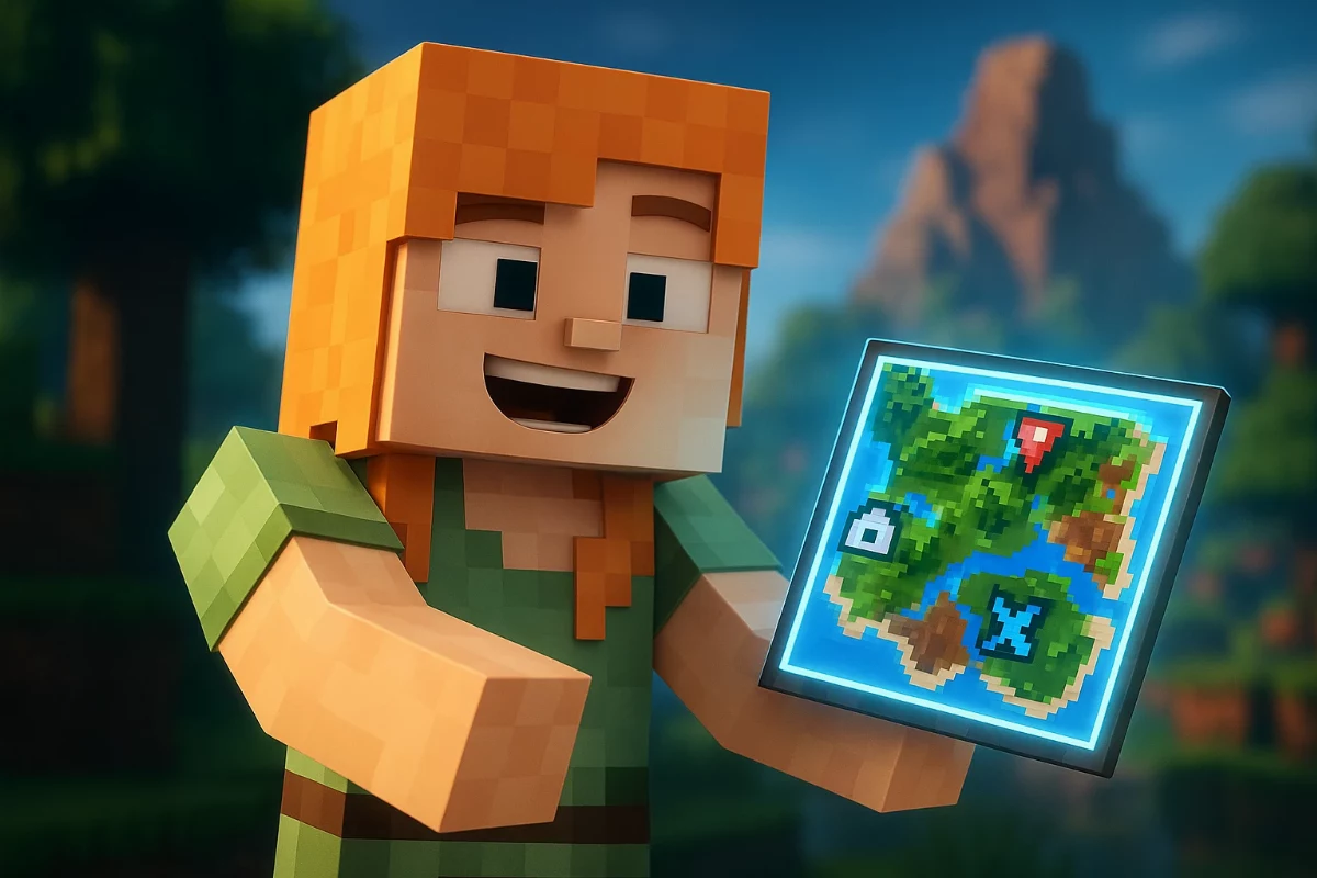 Mod Minimap de Xaero para Minecraft